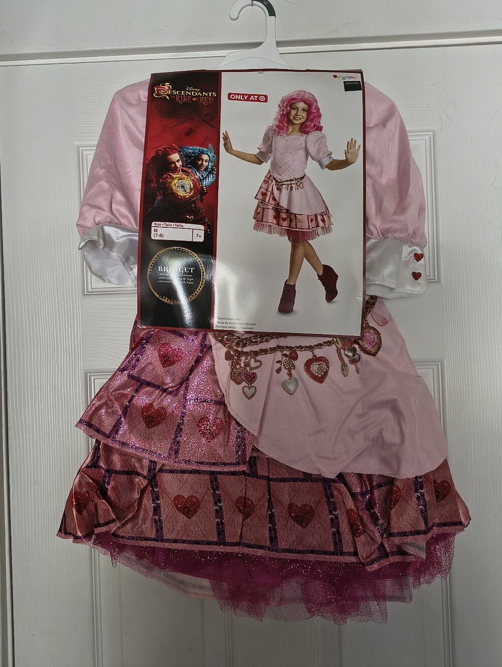Disney Descendants Bridget Pink Girls Costume Size Medium